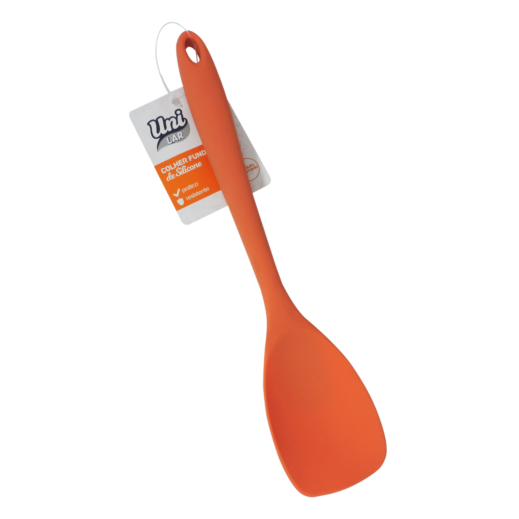 Colher Funda de Silicone Uni Lar 28x6cm