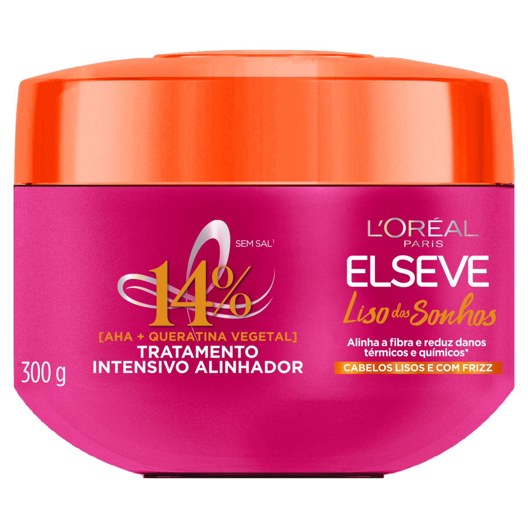 Tratamento Intensivo Alinhador Liso dos Sonhos Elseve L'oréal Paris Pote 300g