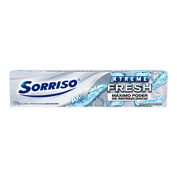 Gel Dental Xtra Forte Xtreme Fresh Sorriso Caixa 120g