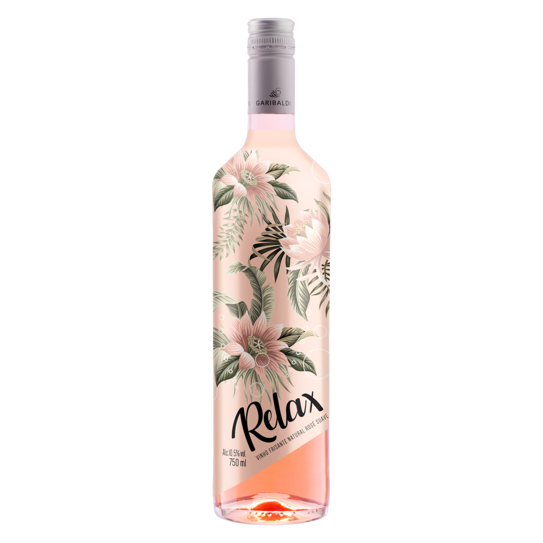 Vinho Ros&eacute; Frisante Suave Relax Garrafa 750ml&nbsp;&nbsp;