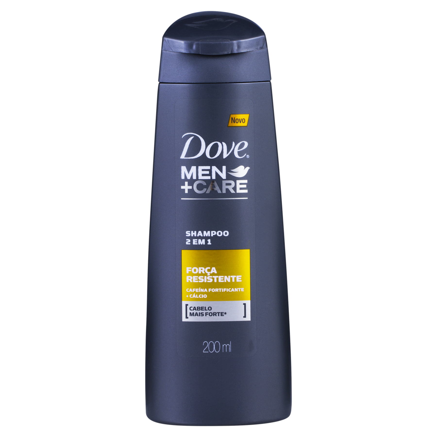 Shampoo Força Resistente Men+Care Dove Frasco 200ml