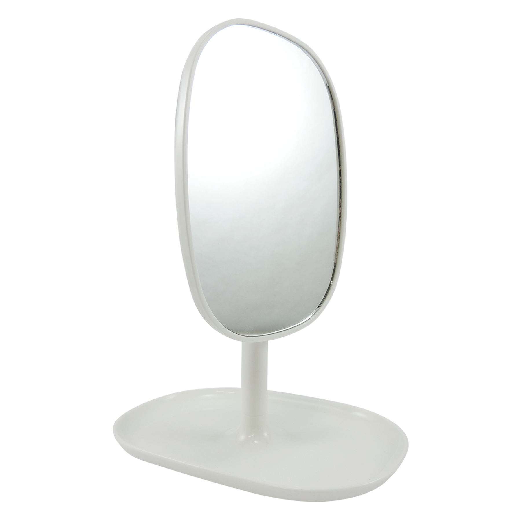 Espelho Branco para Maquiagem Uni Lar