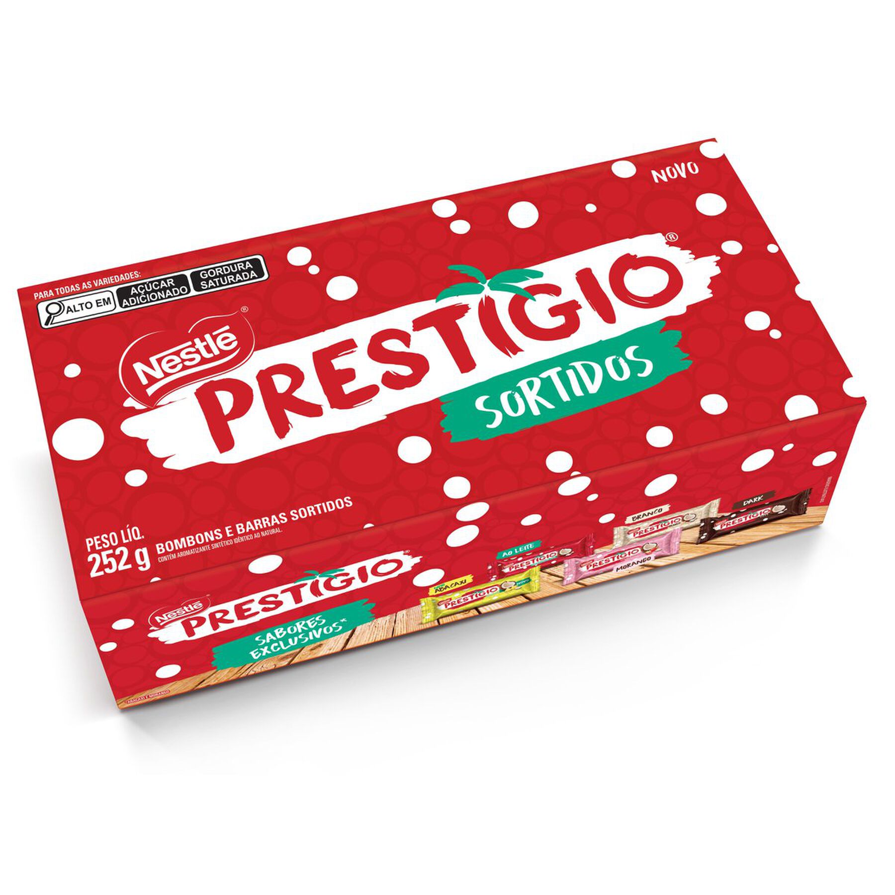 Bombom Sortido Prestígio Nestlé Caixa 252g