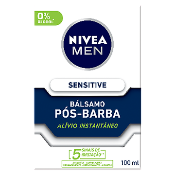 Bálsamo Pós-Barba Nivea Men Sensitive Caixa 100ml