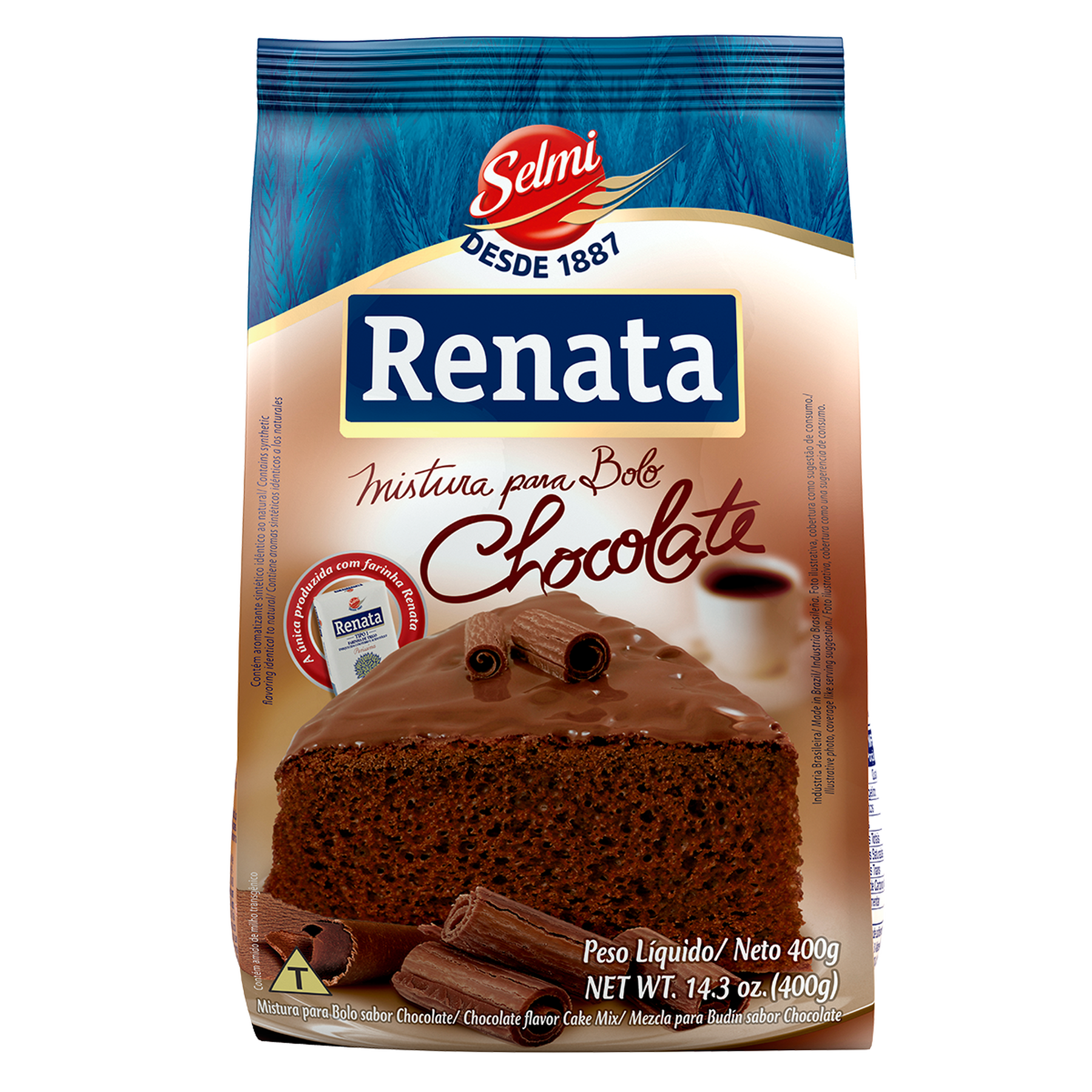 Mistura para Bolo Chocolate Renata 400g