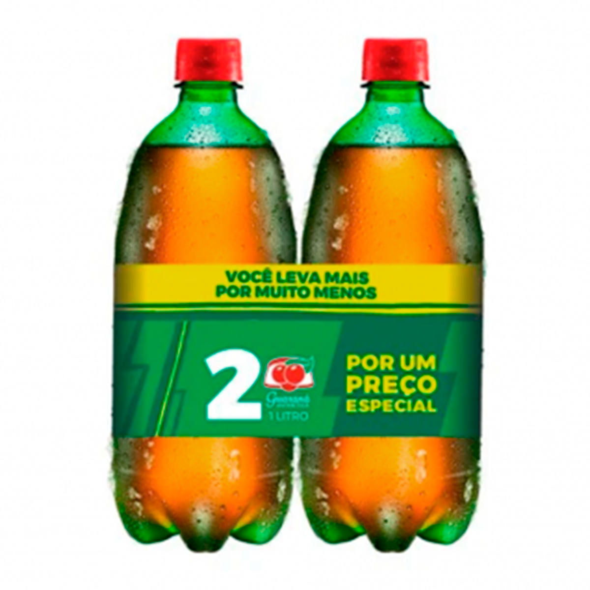 Refrigerante Guaran&aacute; Antarctica 1l - Pack C/2 Unidades
