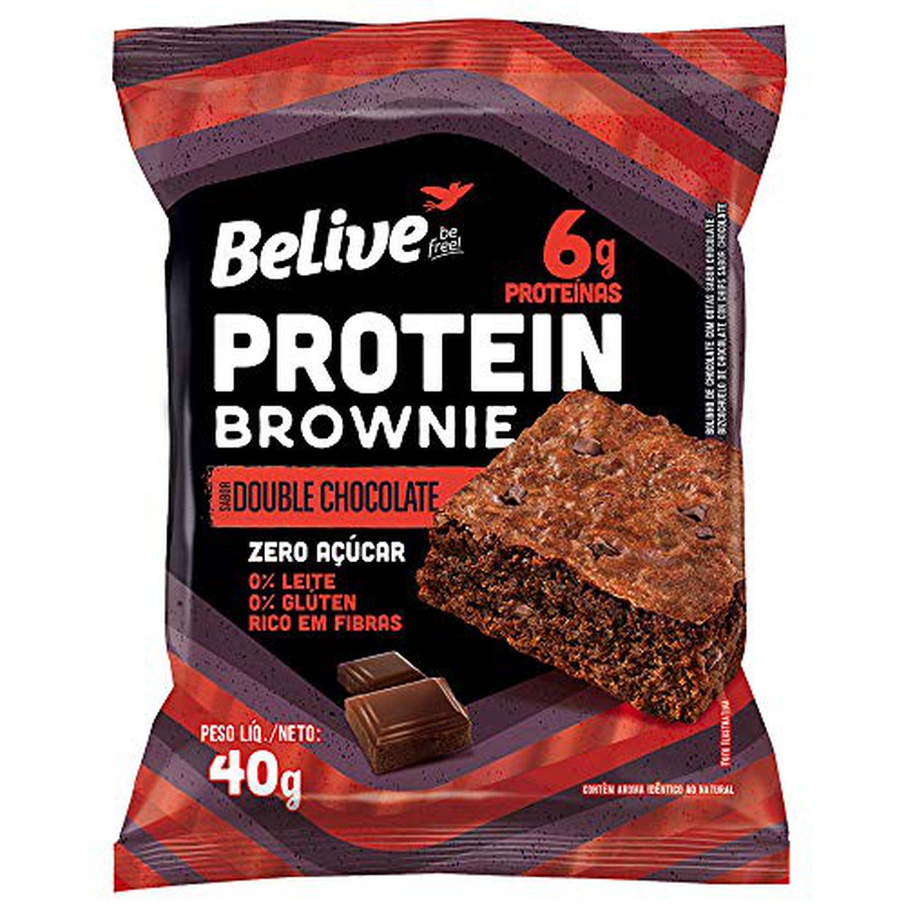 Brownie Belive Protein Double Chocolate 40g