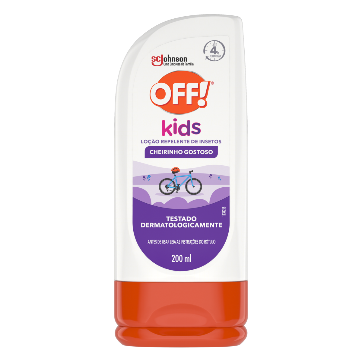 Repelente Lo&ccedil;&atilde;o Off! Kids Squeeze 200ml
