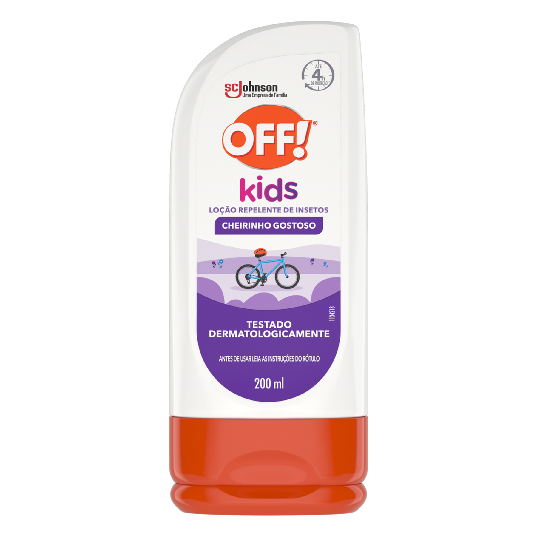 Repelente Loção Off! Kids Squeeze 200ml