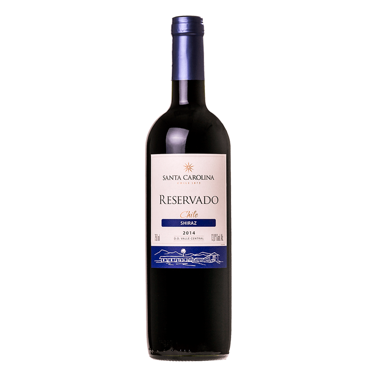 Vinho Tinto Shiraz Reservado Santa Carolina Garrafa 750ml