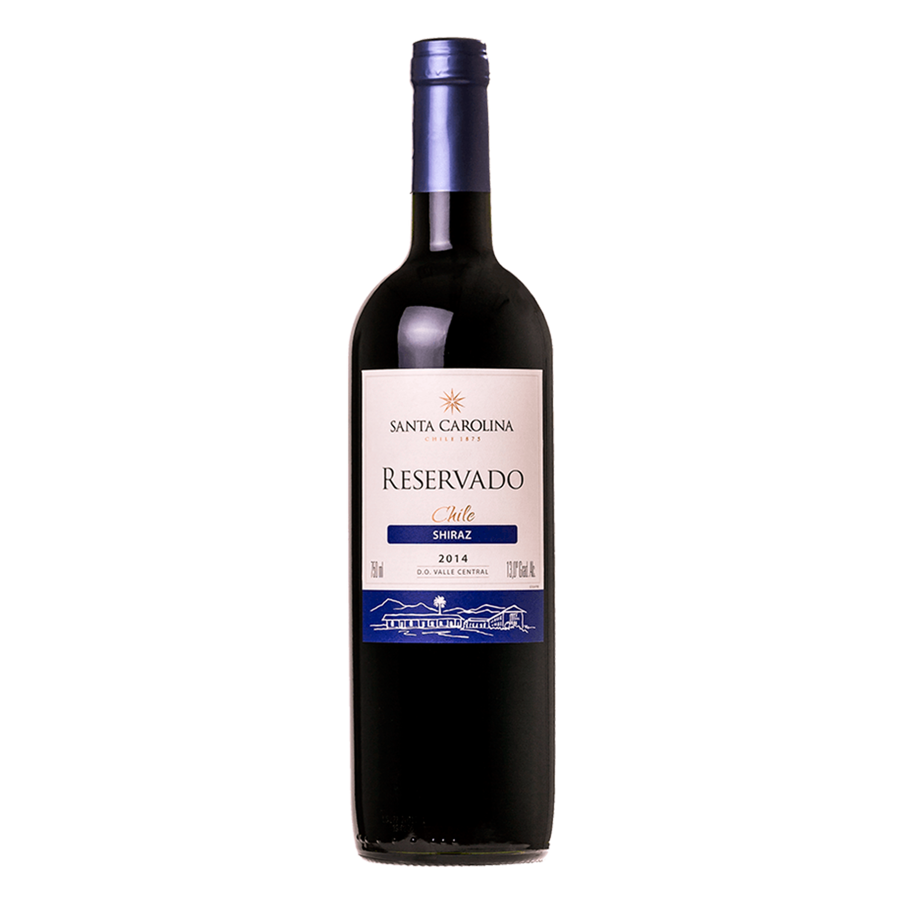 Vinho Tinto Shiraz Reservado Santa Carolina Garrafa 750ml