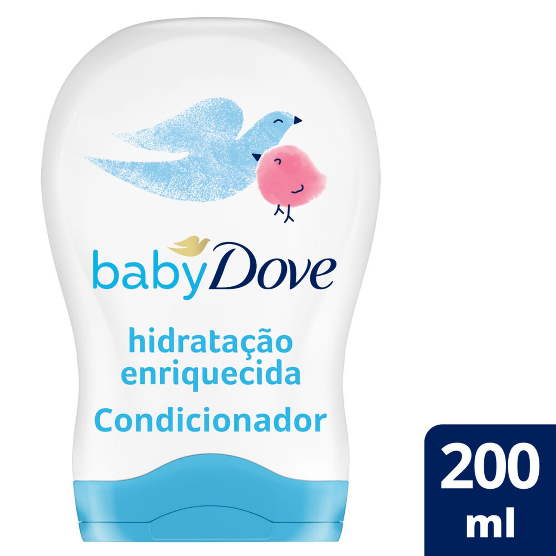 Condicionador Hidratação Enriquecida Dove Baby Frasco 200ml