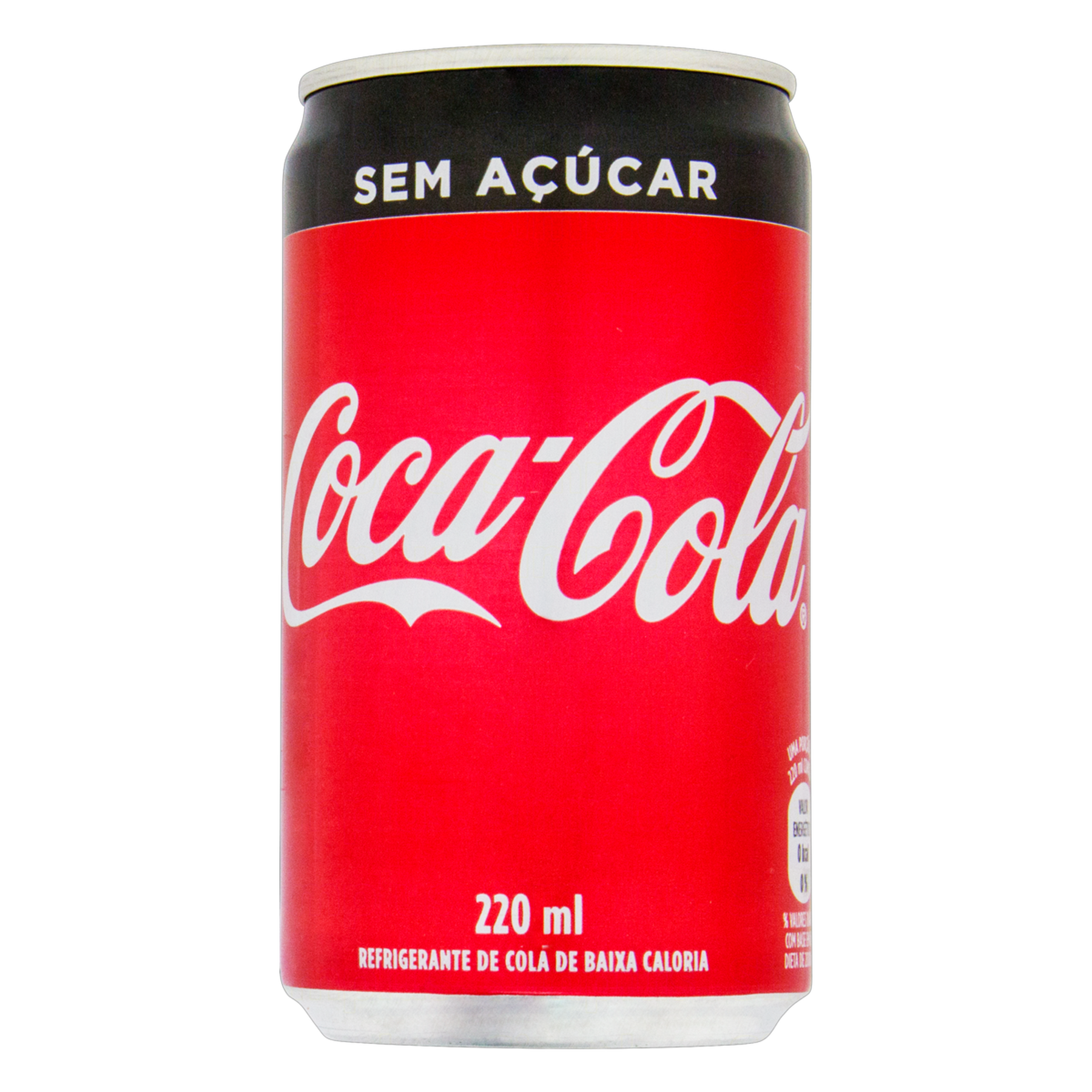 Refrigerante sem Açúcar Coca-Cola Lata 220ml