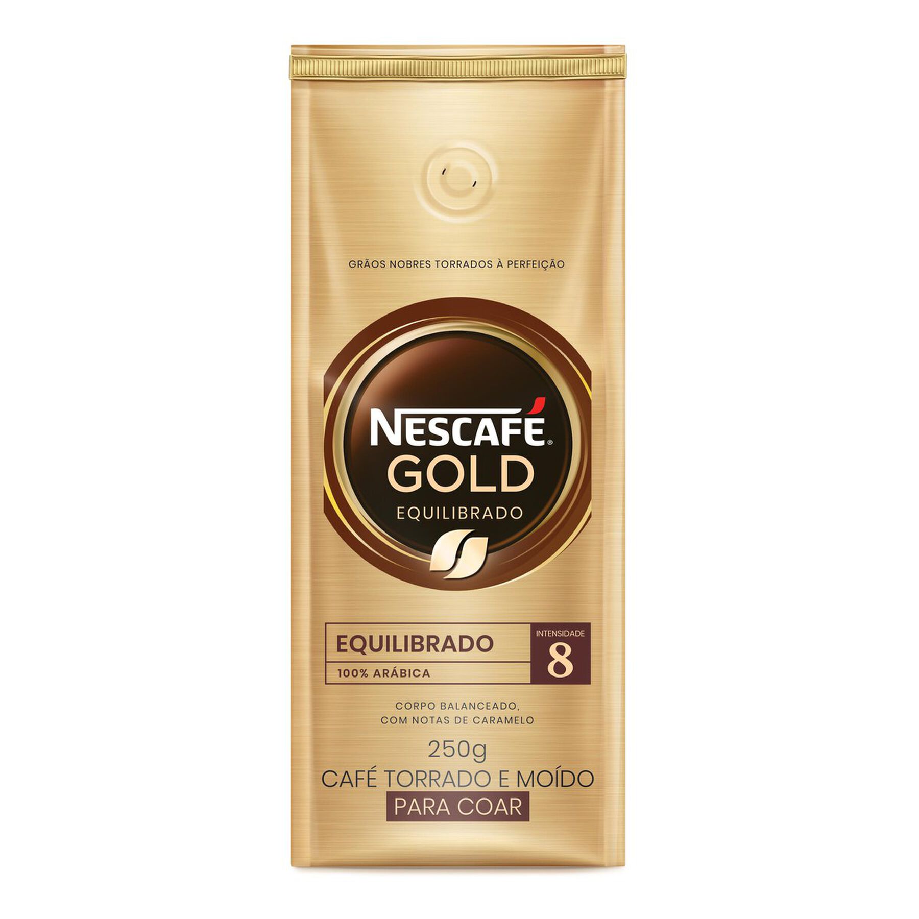 Caf&eacute; Torrado e Mo&iacute;do Nescaf&eacute; Gold Equilibrado 250g&nbsp;