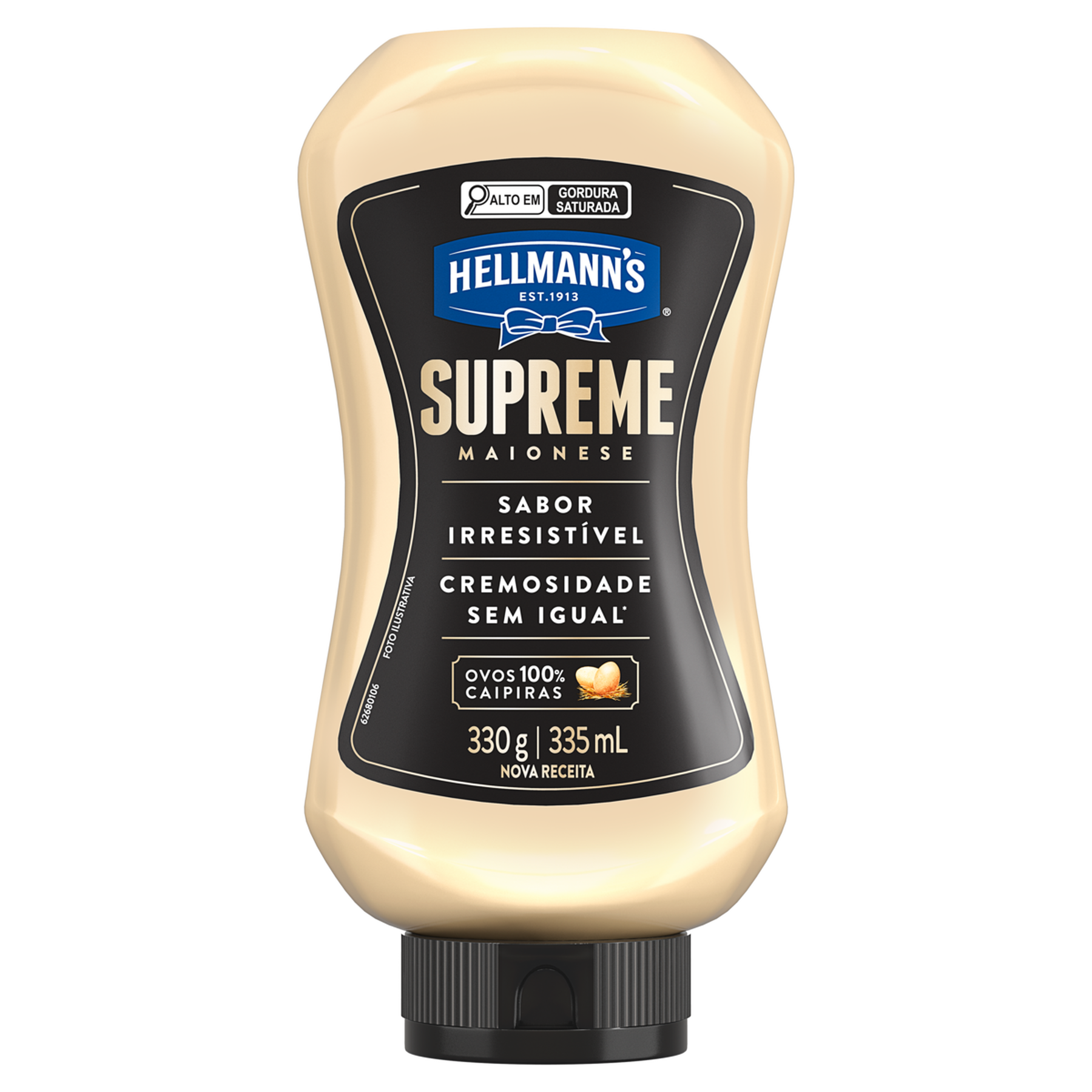 Maionese Supreme Hellmann's Squeeze 330g