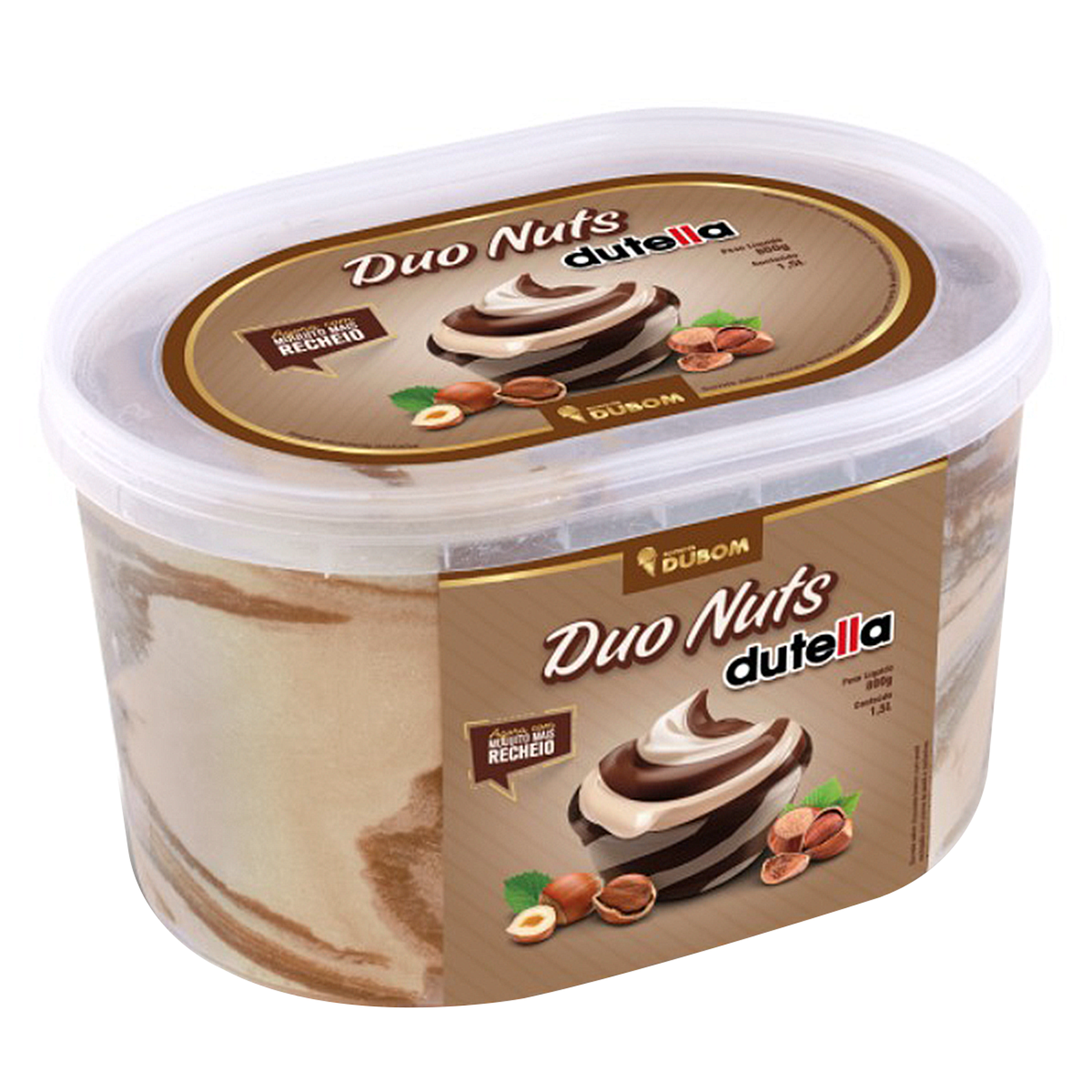 Sorvete Duo Nuts Dubom Pote 1,5l