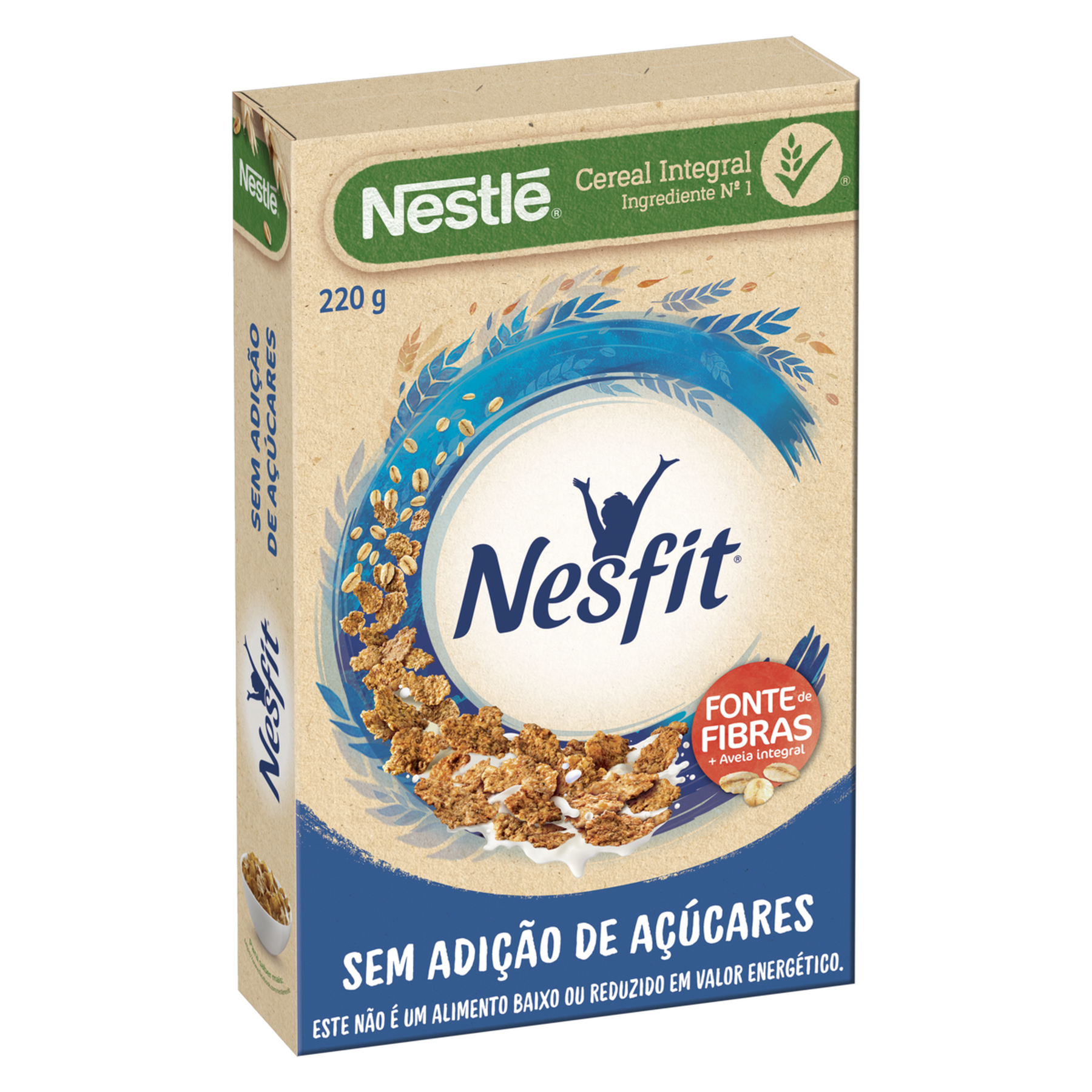 Cereal Matinal Integral Nestlé Nesfit Caixa 220g