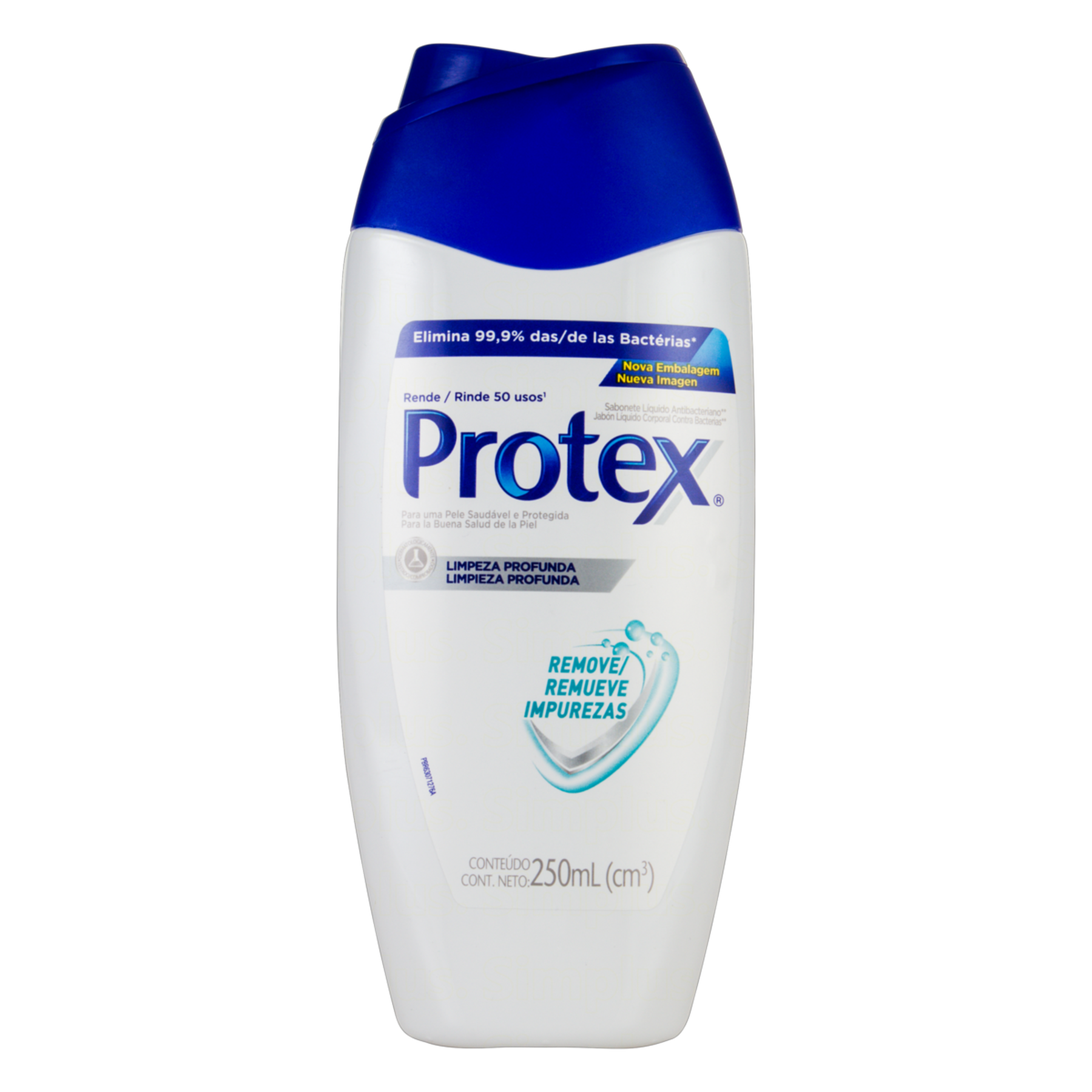Sabonete Líquido Antibacteriano Protex Limpeza Profunda Frasco 250ml