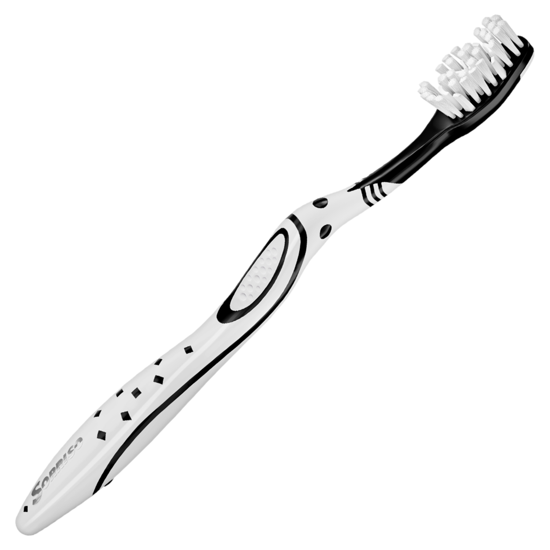 Escova Dental Macia Branco Irresistível Infusão de Carvão Sorriso C/2 Unidades