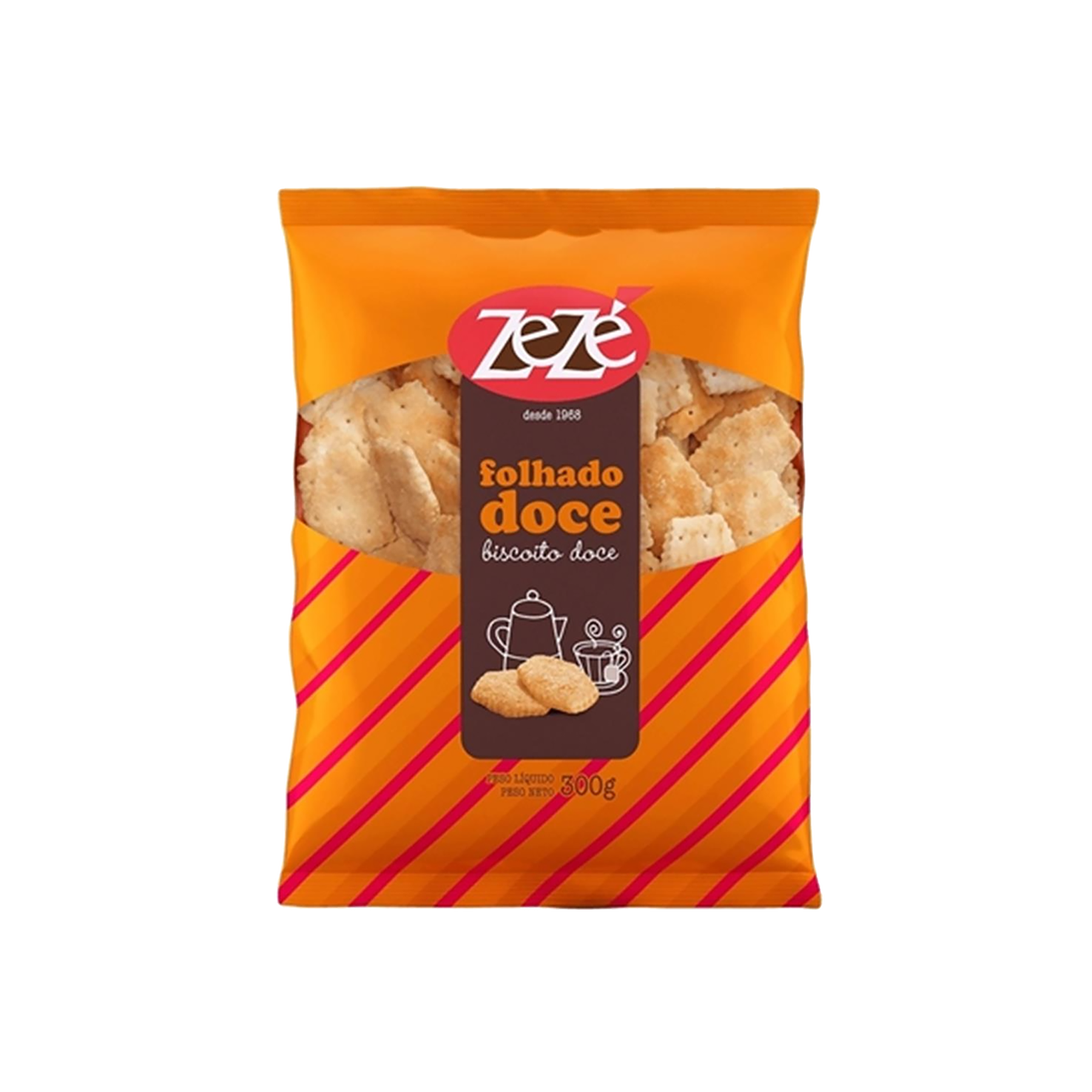 Biscoito Folhado Doce Zeze 300g