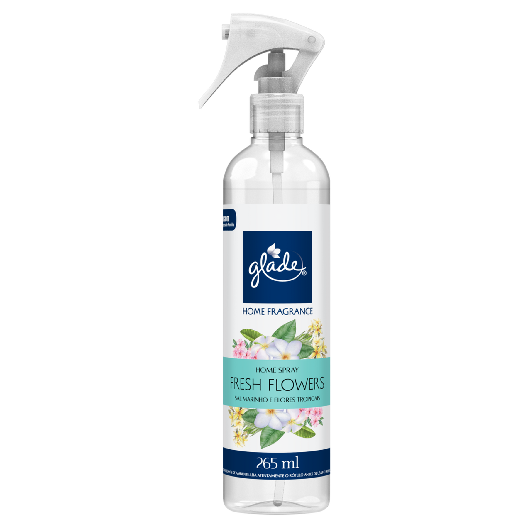 Odorizador de Ambiente Fresh Flowers Glade Home Fragrance Frasco 265ml Borrifador