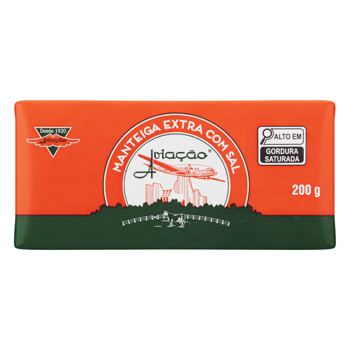 Manteiga com Sal Avia&ccedil;&atilde;o 200g