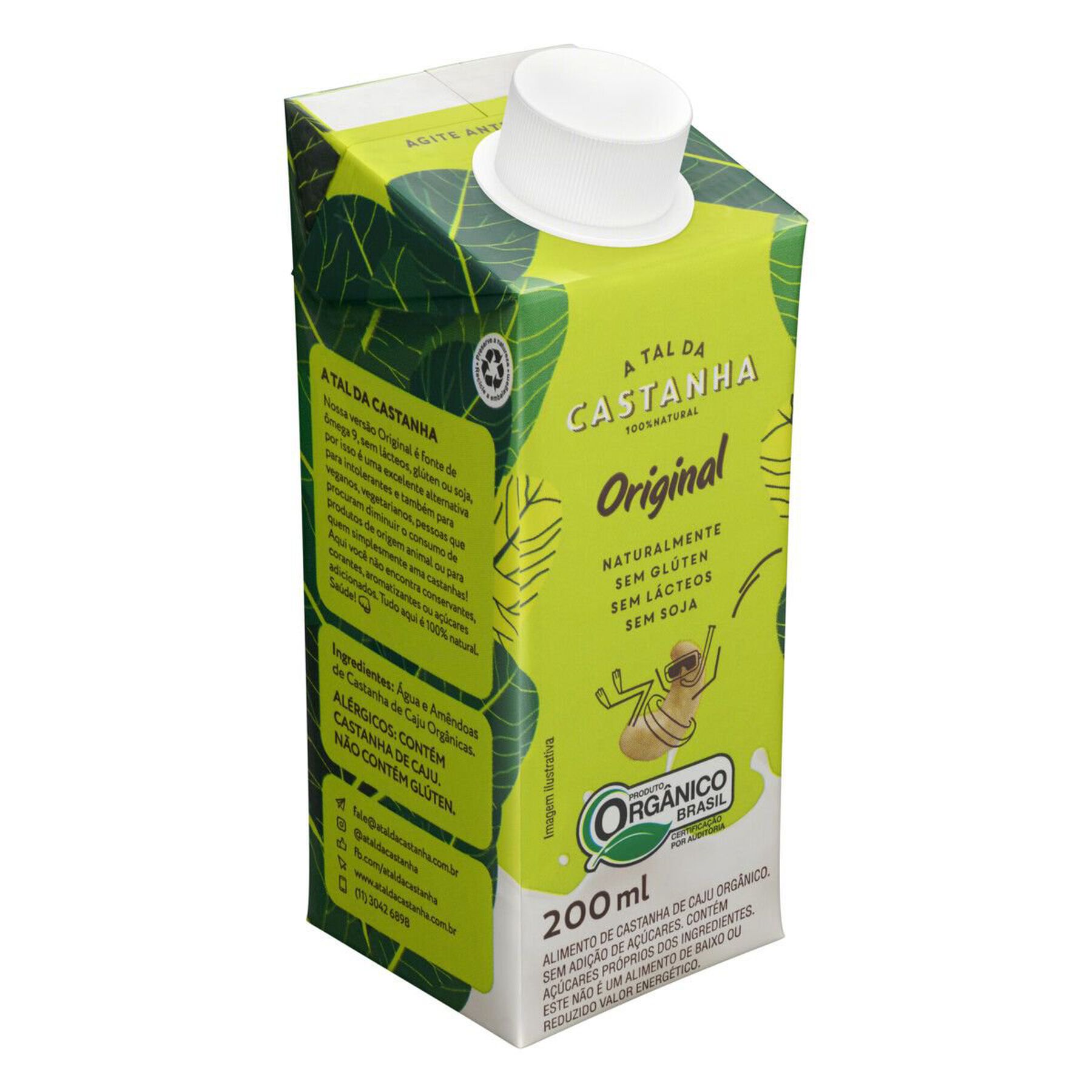 Bebida Original A Tal da Castanha 200ml