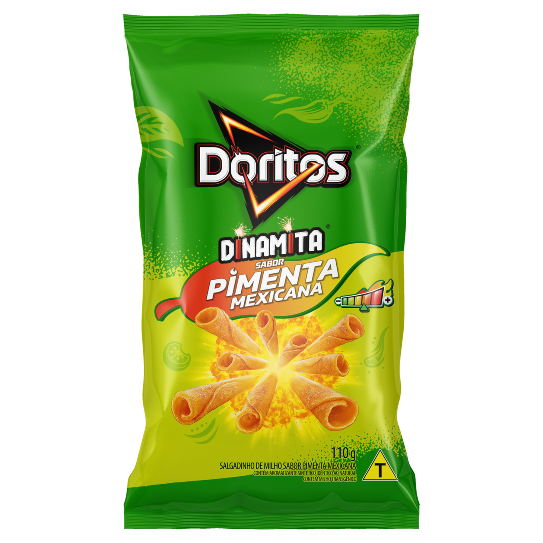Salgadinho de Milho Pimenta Mexicana Dinamita Doritos Pacote 110g