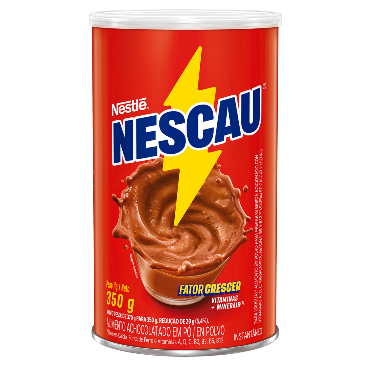 Achocolatado em P&oacute; Nescau Lata 350g