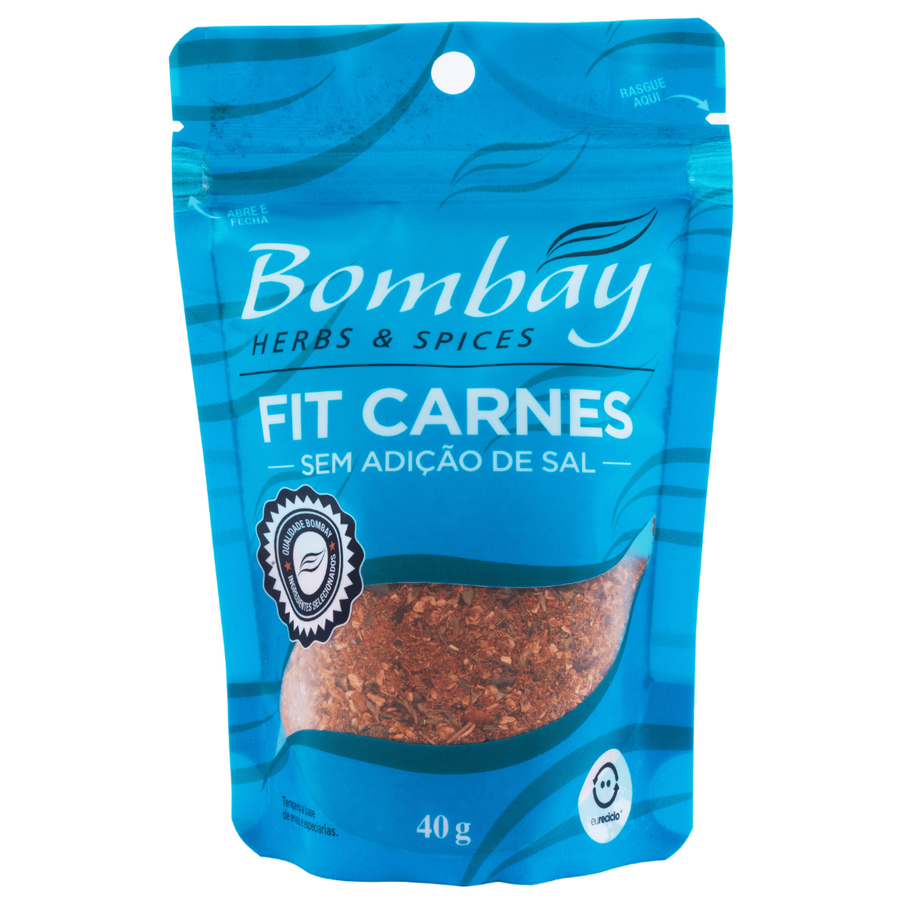 Tempero Fit Carnes Bombay Zip Lock 40g