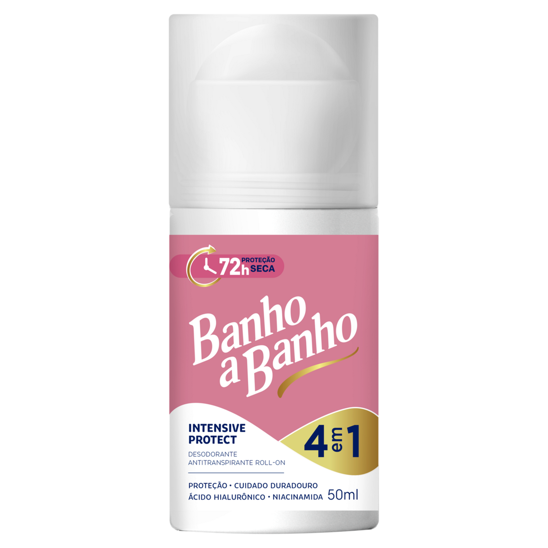 Antitranspirante Intensive Protect 4 em 1 Banho a Banho Roll-On 50ml
