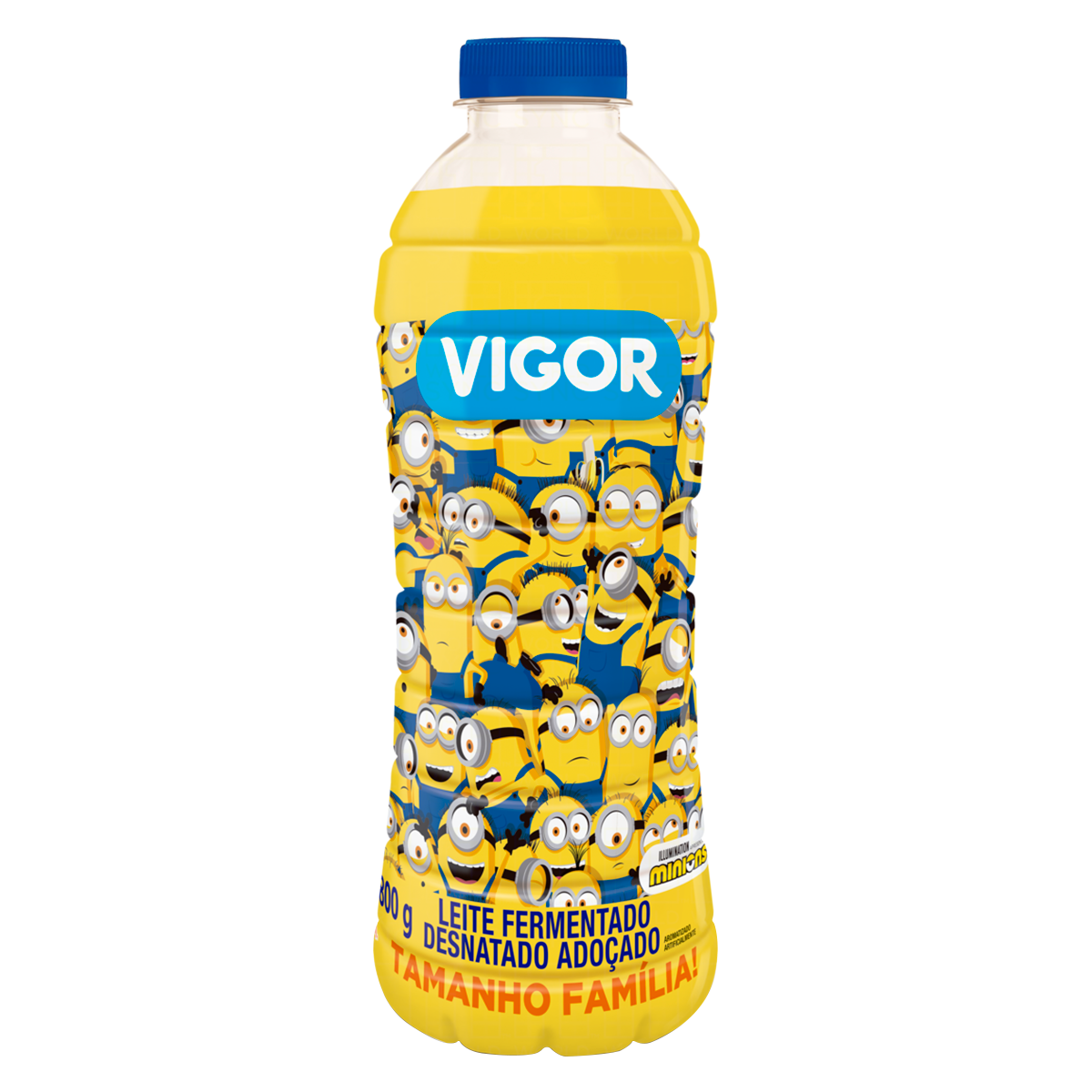 Leite Fermentado Desnatado Vigor Garrafa 800g