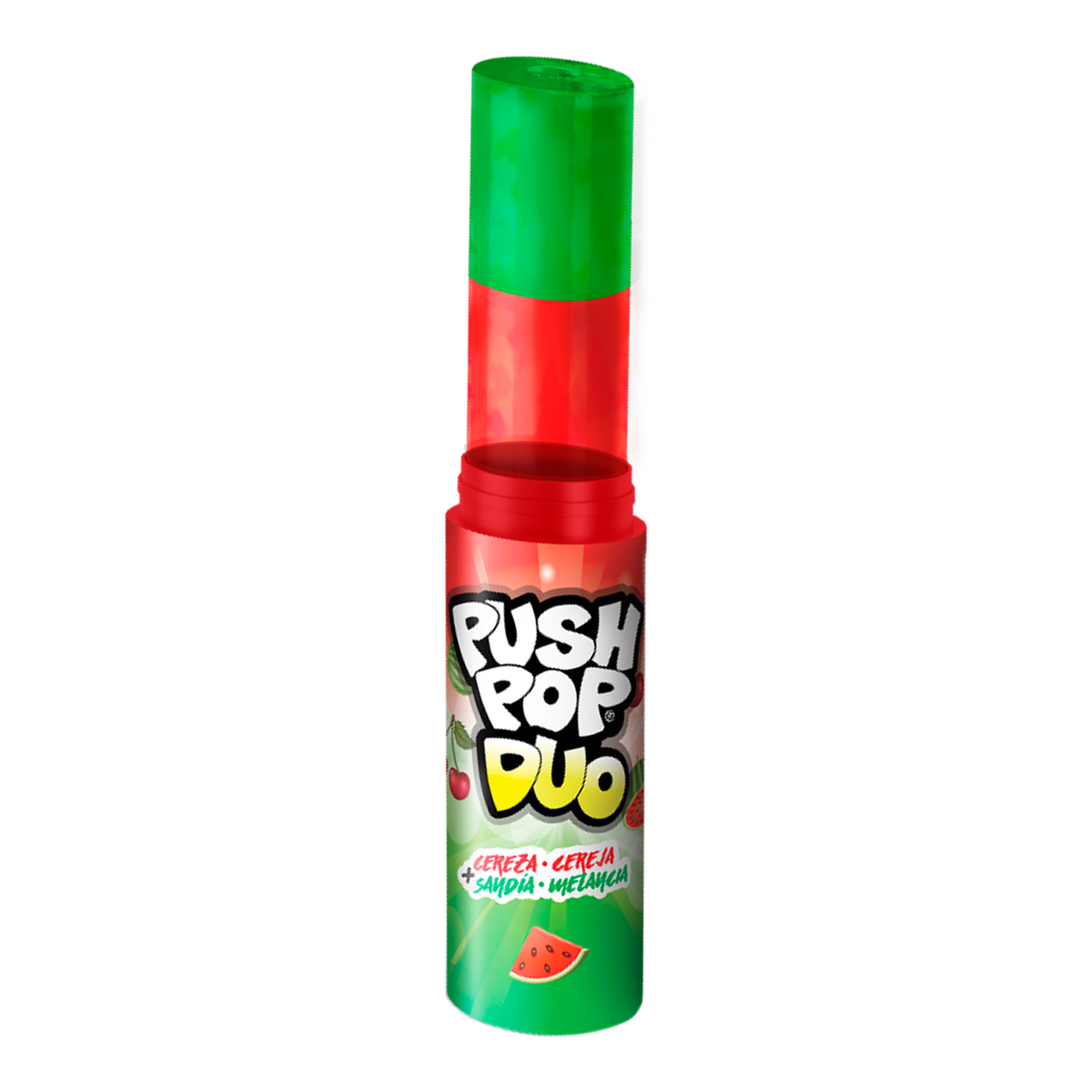 Pirulito Duo Push Pop Benevia 15g - Sortido