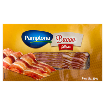 Bacon Defumado em Fatias Pamplona 250g
