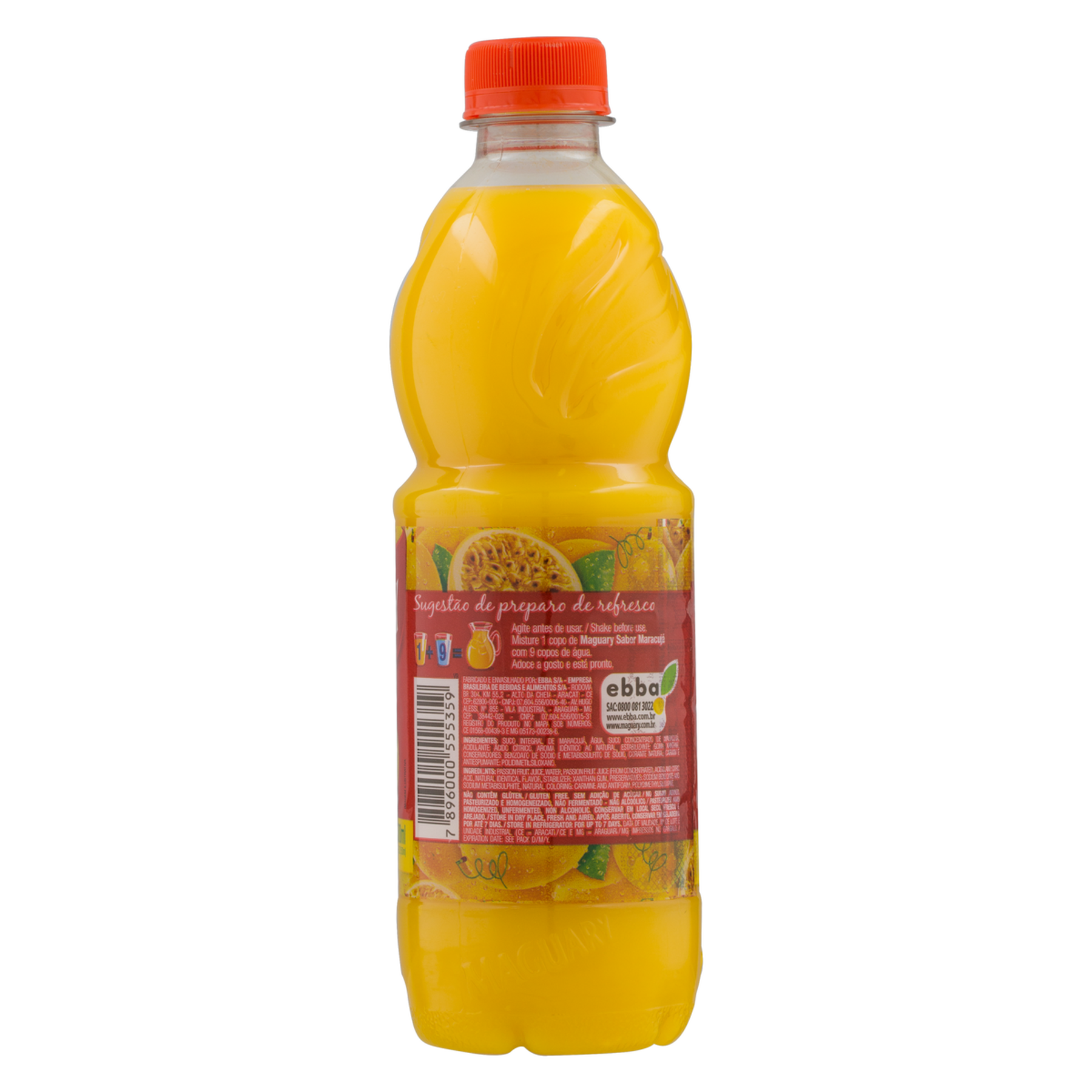 Suco Concentrado Maracujá Maguary Garrafa 500ml