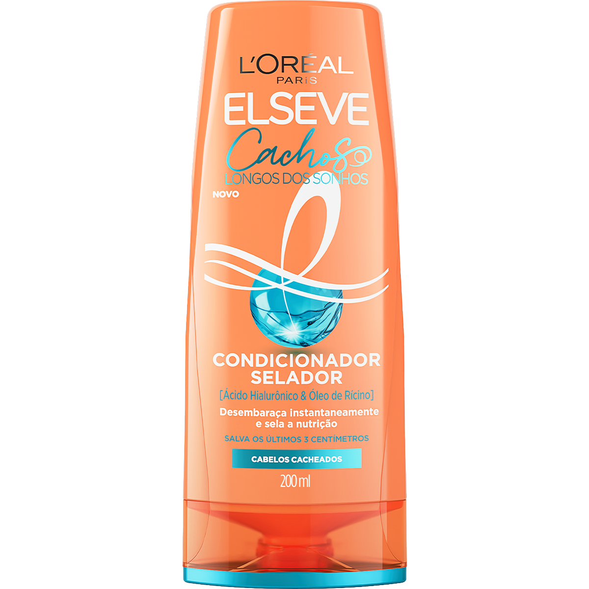 Condicionador Selador Cachos Longos dos Sonhos Elseve L'Or&eacute;al Paris Frasco 200ml