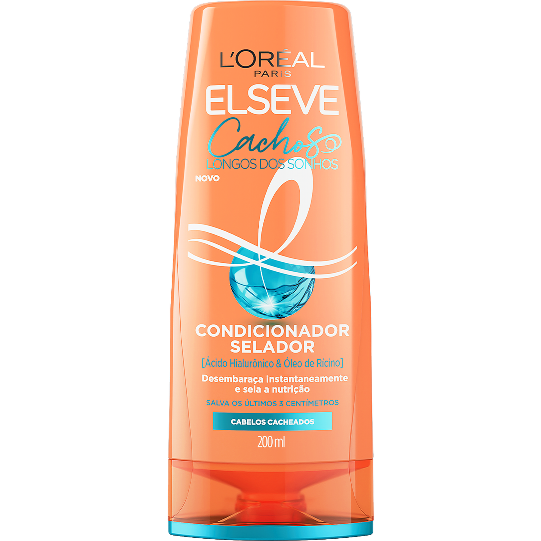 Condicionador Selador Cachos Longos dos Sonhos Elseve L'Oréal Paris Frasco 200ml