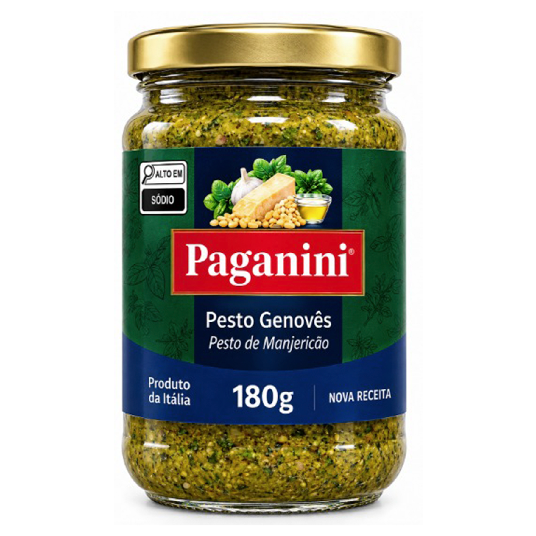 Pesto Genov&ecirc;s Paganini Vidro 180g