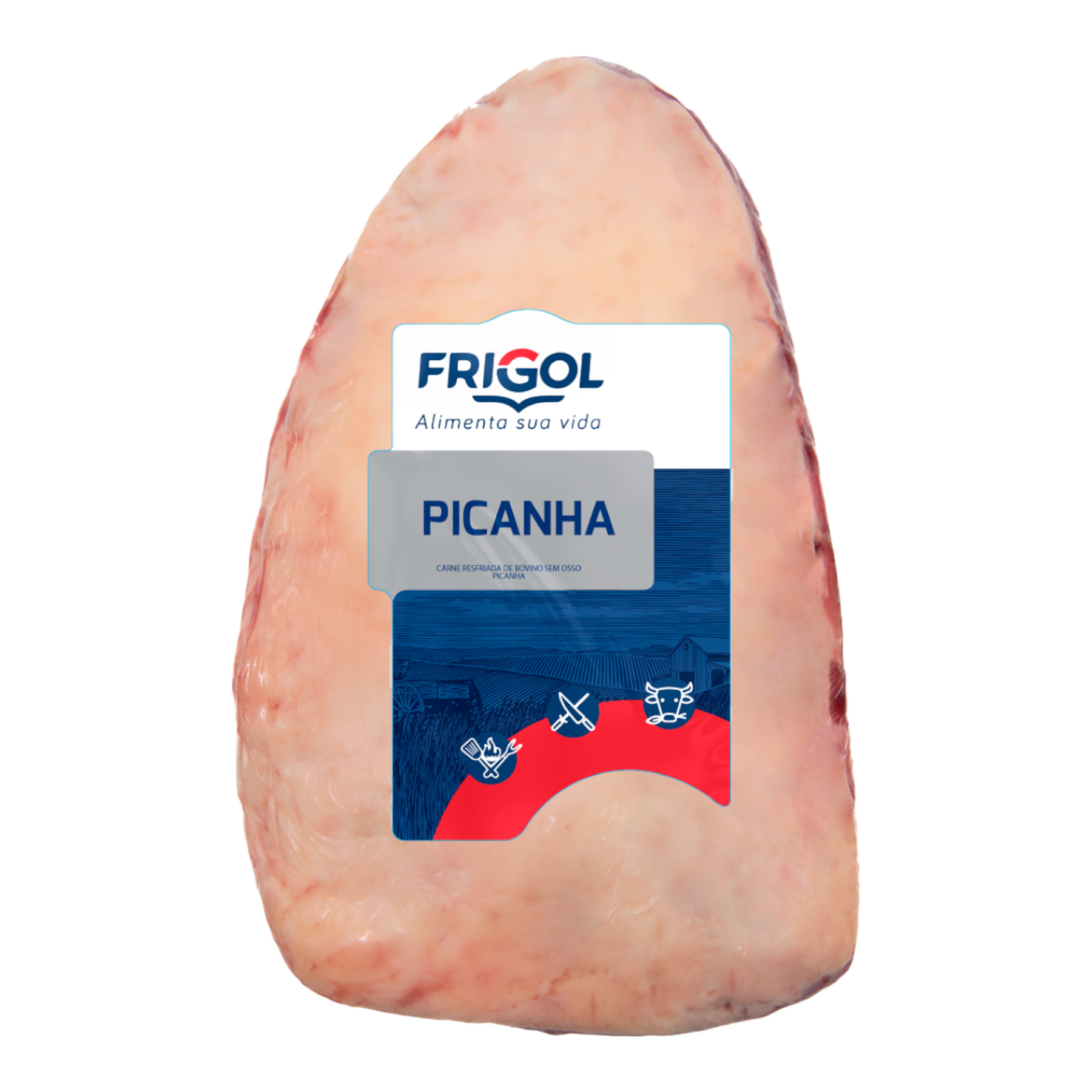 Carne Bovina Picanha Congelada Cry Frigol aprox. 1.450g