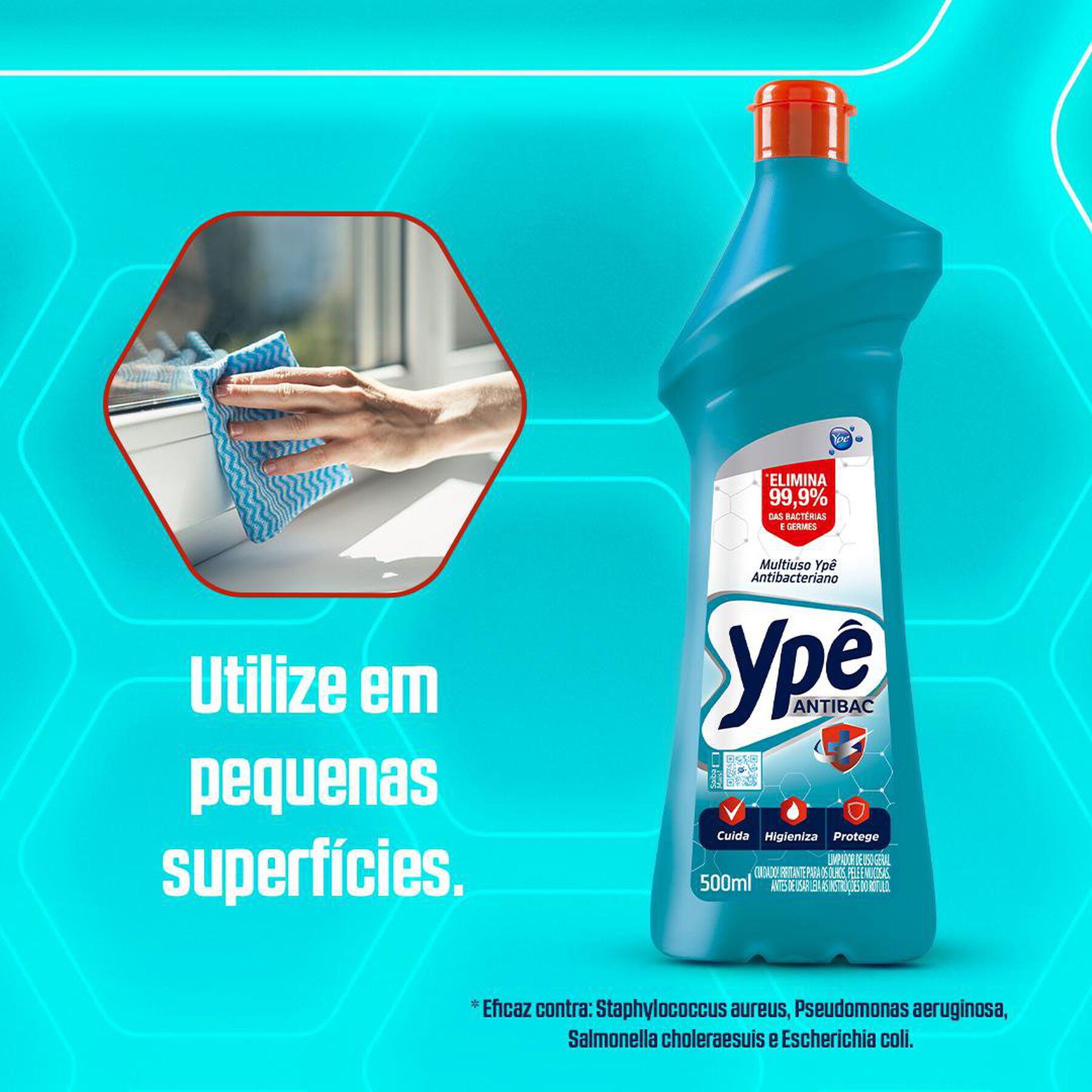 Limpador Multiuso Ypê Antibac Squeeze 500ml