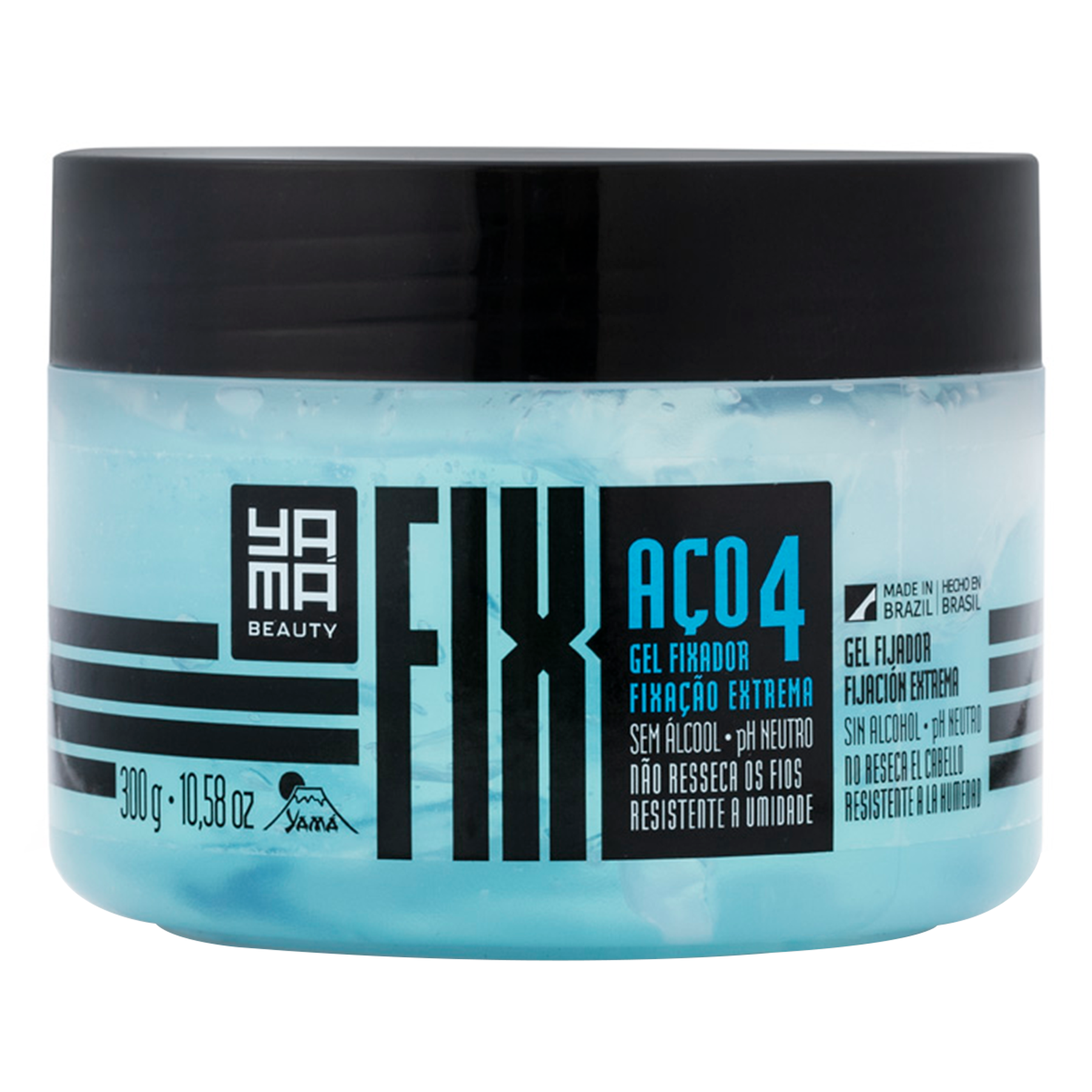 Gel Fixador Aço Yamá Fix Beauty Pote 300g