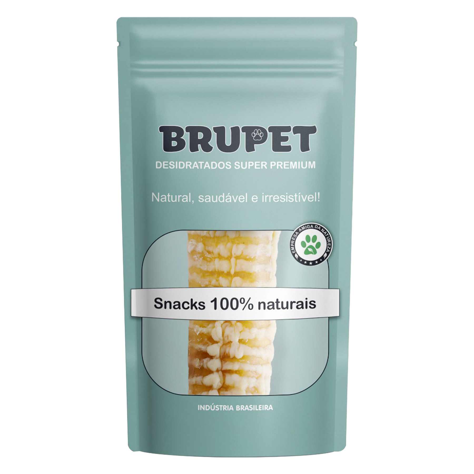 Petisco Natural Traqueia Bovina Desidratada Super Premium Brupet Unidade