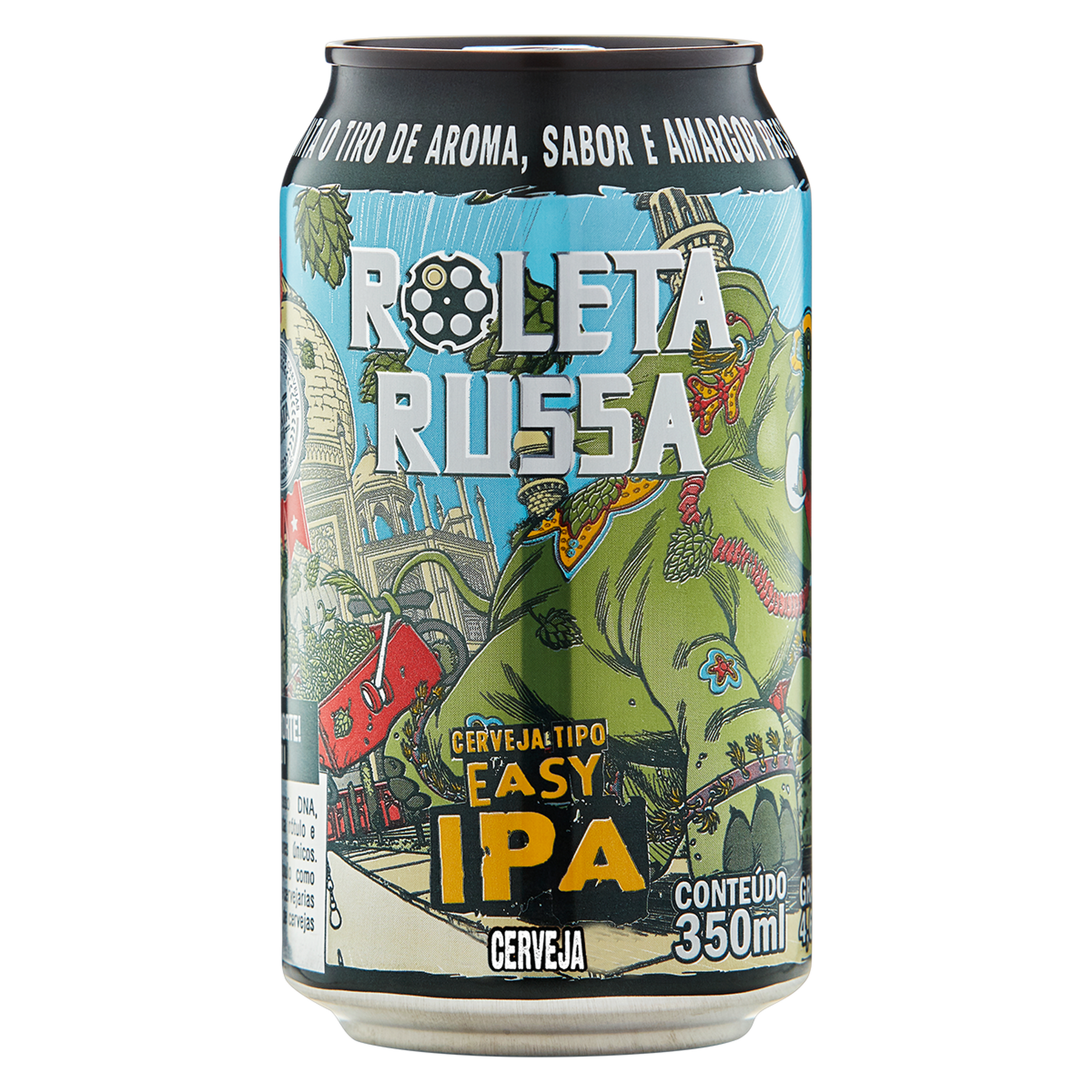 Cerveja Easy IPA Roleta Russa Lata 350ml