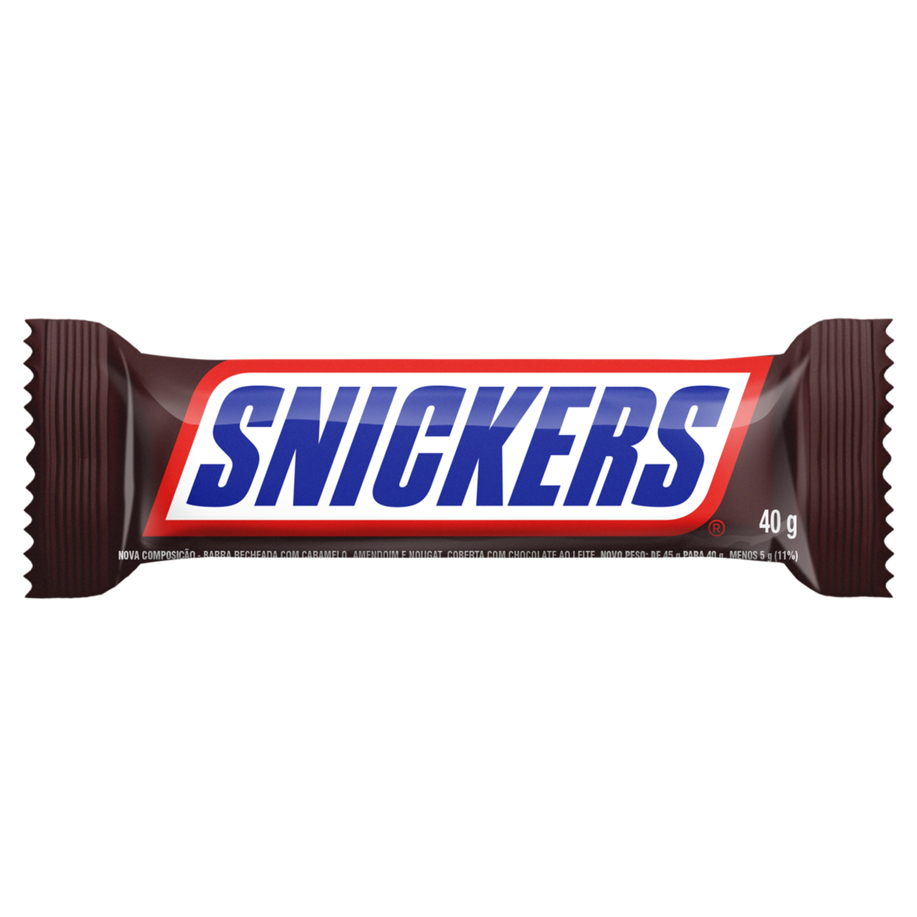 Chocolate Original Snickers Pacote 40g