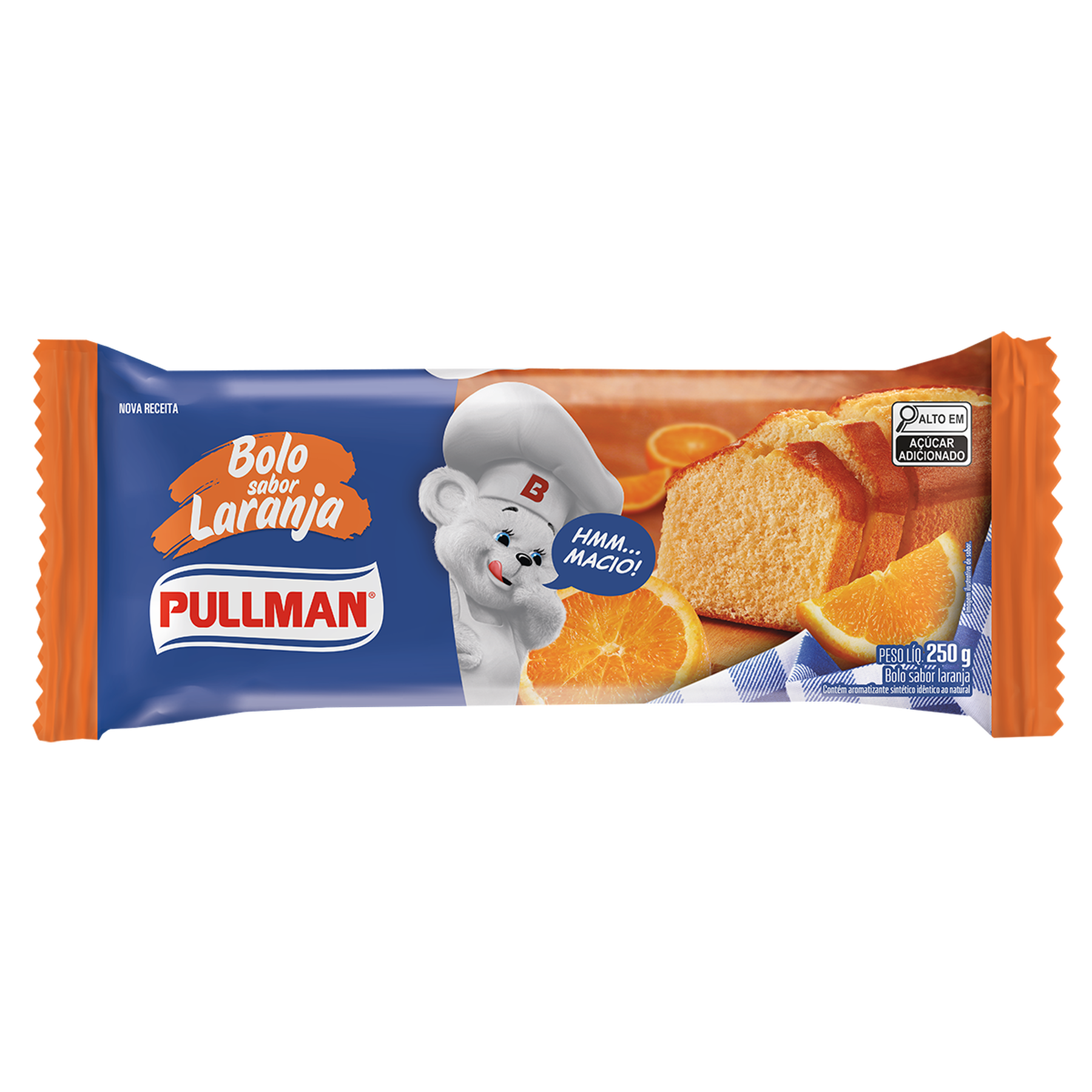 Bolo Laranja Pullman 250g 