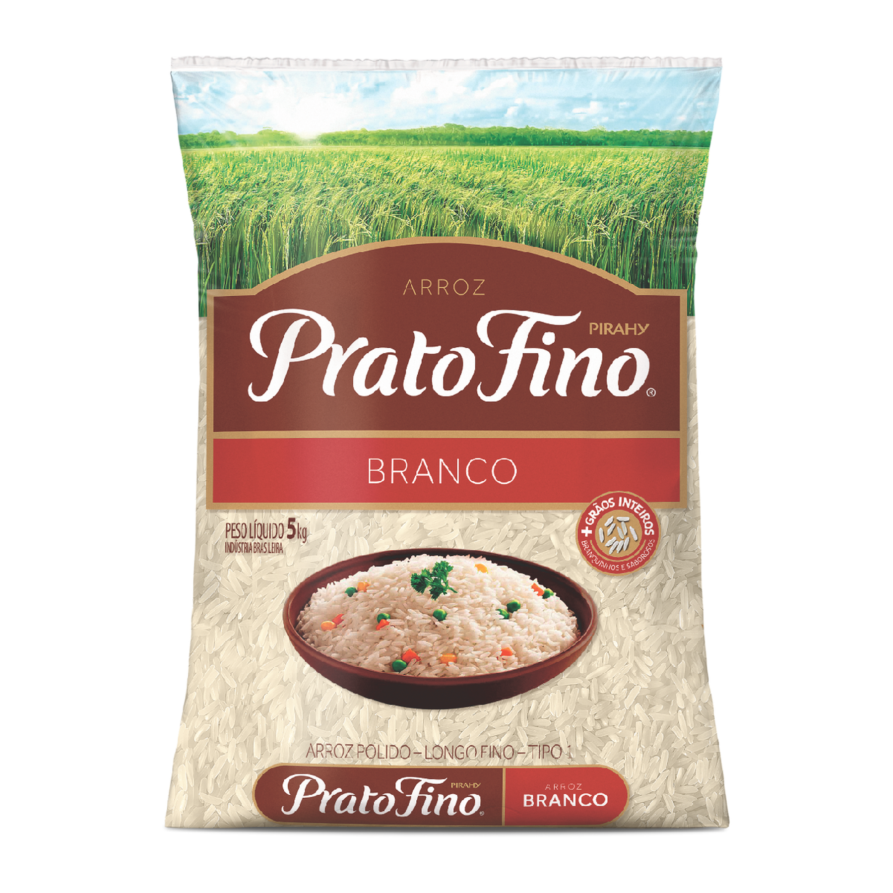 Arroz Prato Fino Pacote 5kg