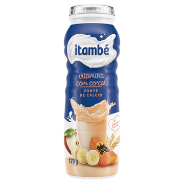 Iogurte Vitamina com Cereal Itambé Frasco 170g