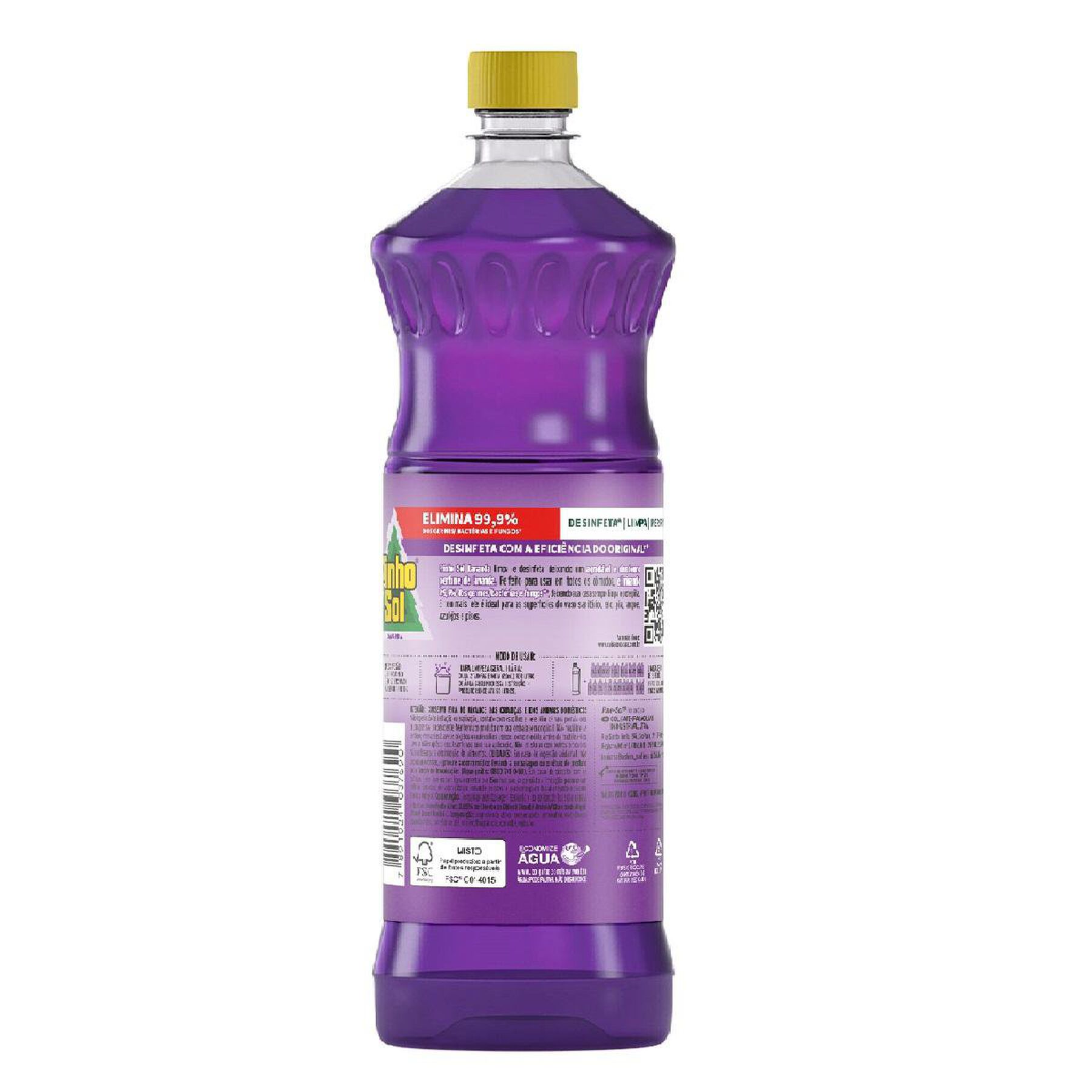 Desinfetante Uso Geral Lavanda Pinho Sol Frasco 1l