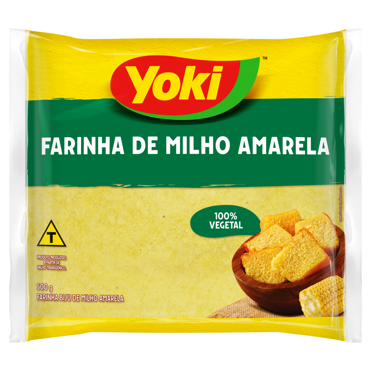 Farinha de Milho Amarela Yoki Pacote 500g