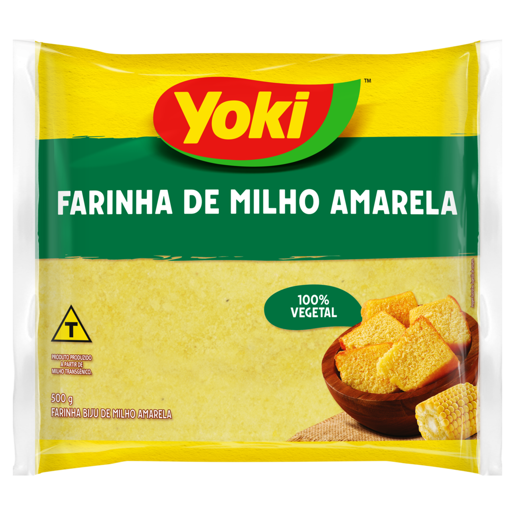 Farinha de Milho Amarela Yoki Pacote 500g